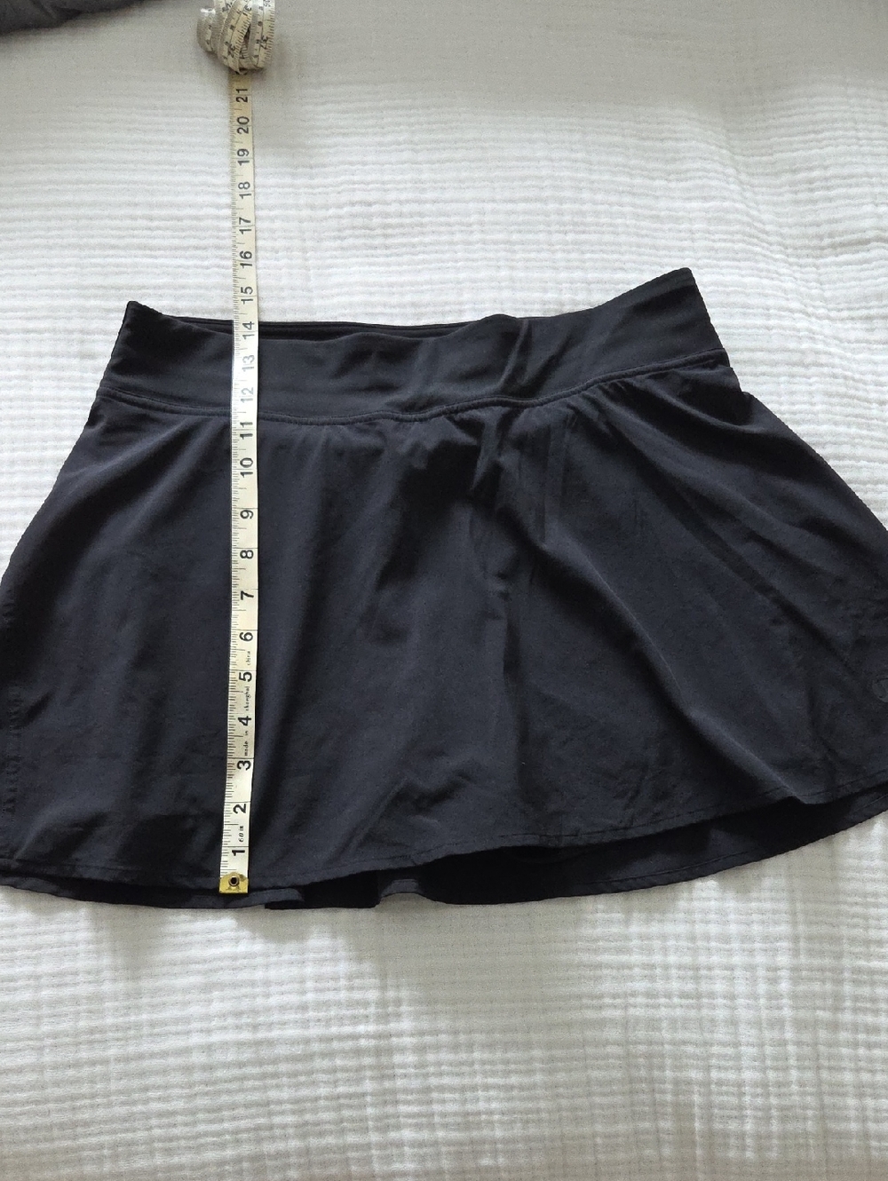 lululemon athletica Black Performance Skort